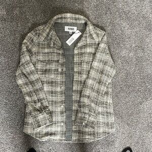 NWT BB Dakota/Steve Madden Button Down Shacket